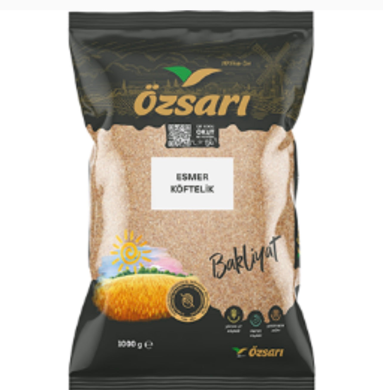 Boulgour Brun – Esmer Köftelik – Özsarı – 1 kg - Epicerie Barakka