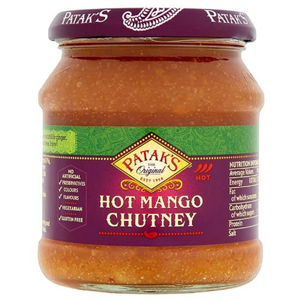 Chutney de Mangue Pimenté 340 g – Patak’s Original - Epicerie Barakka