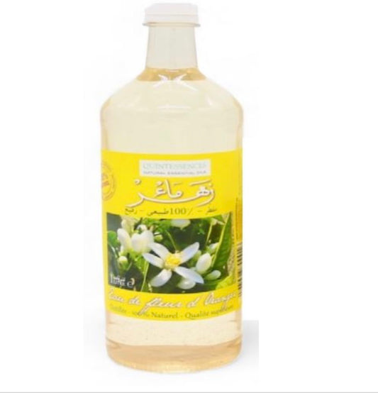 Eau de Fleur d’Oranger 100 % 250ml Tunisie - Quintessence - Epicerie Barakka