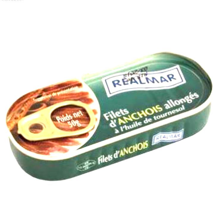 Filet d’Anchois à l’huile de tournesol - Epicerie Barakka
