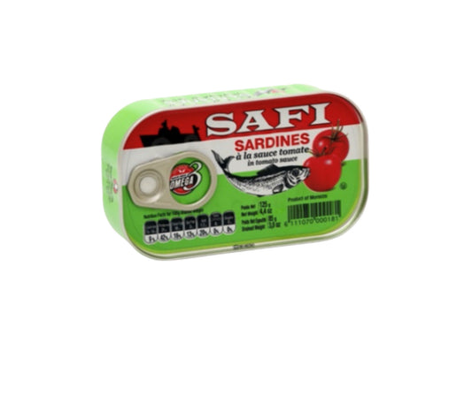 Sardines à la Sauce Tomate 125g - Epicerie Barakka