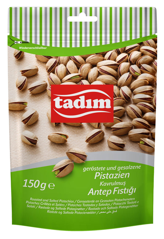Pistaches Turques Antep Grillées et Salées Tadım 150g - Epicerie Barakka