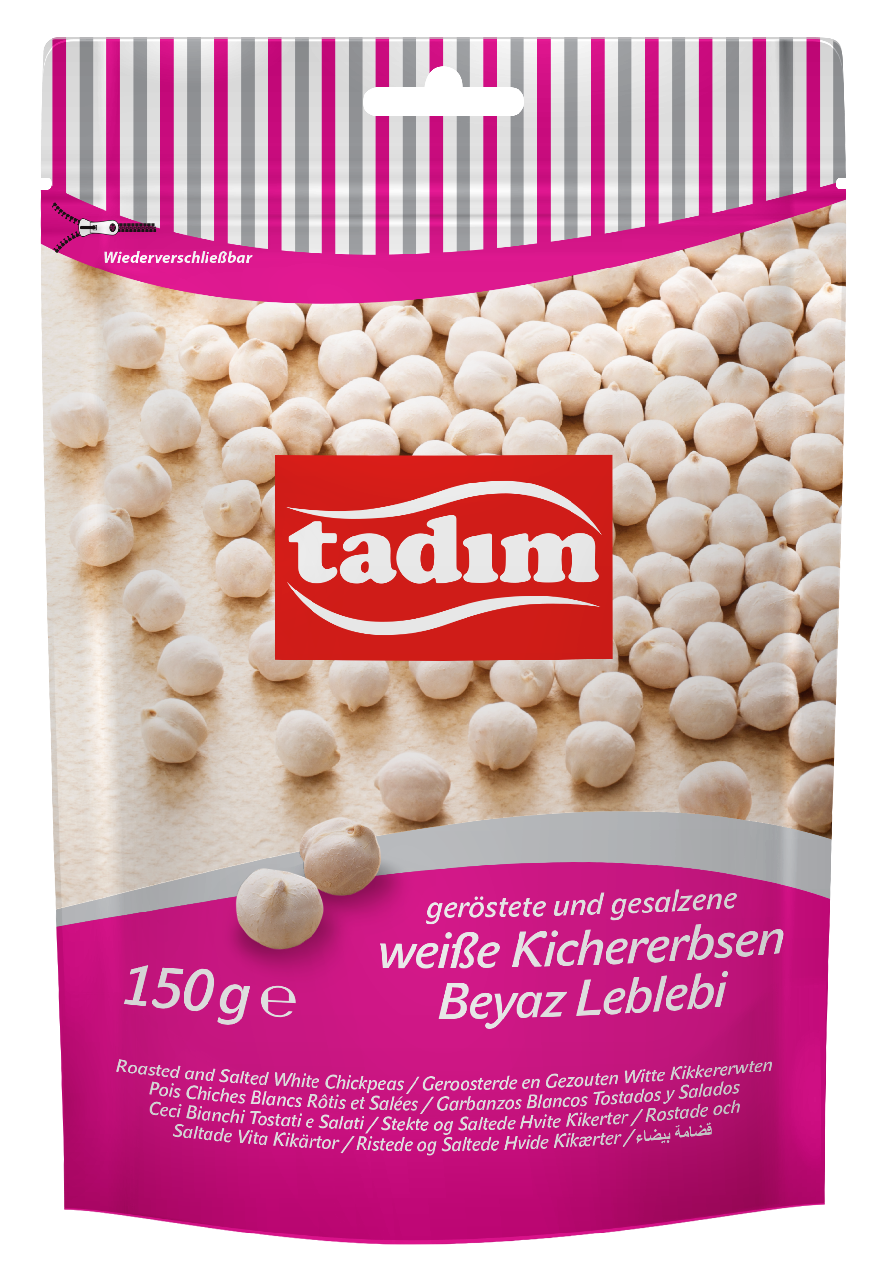 Pois Chiches Blancs Rôtis et Salés Tadım 150g - Epicerie Barakka