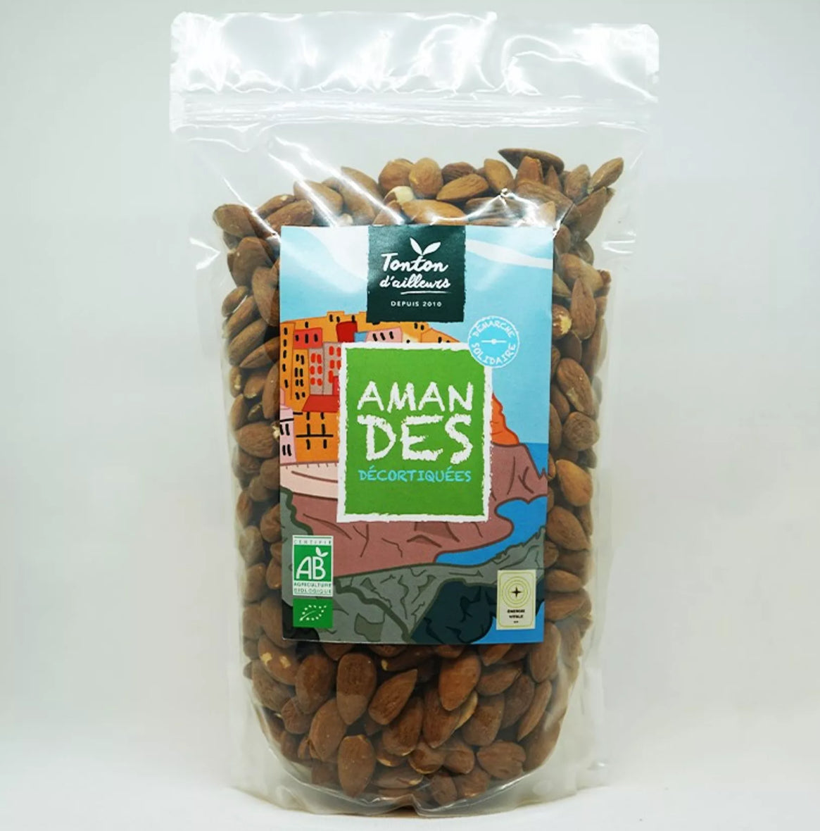 Amandes Décortiquées Bio 750g Espagne - Epicerie Barakka
